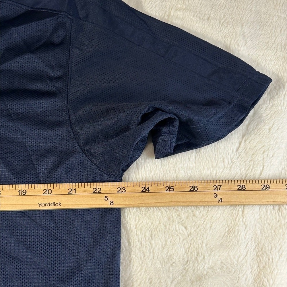 Nike Navy Blue Short Sleeve Golf Polo Shirt Mens XL Dri-FIT Performance - Picture 7 of 8